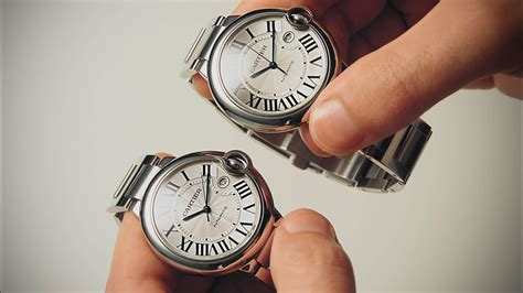 fake cartier vs real watch|how to authenticate cartier watch.